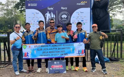 Batang Toru Athletes Shine at Jogja Marathon 2025