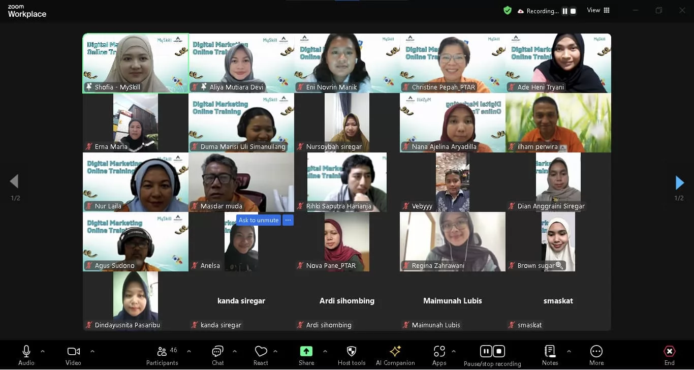 Expanding Market Reach, Winning Digitally, Agincourt Resources Empowers South Tapanuli Entrepreneurs to Master the Digital Realm