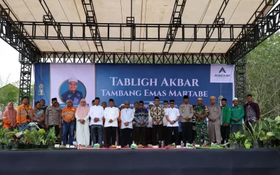 Tabligh Akbar Tambang Emas Martabe Membangun Keharmonisan, Bersatu dalam Kebaikan, Bersinergi dalam Kemajuan