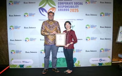 BISRA 2025, Agincourt Resources Wins Silver Award for the Program Petani Milenial