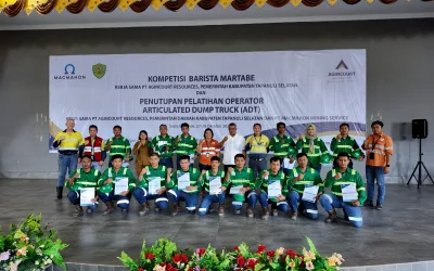 Brewing Skills, Creating Opportunities Closing Ceremony of ADT Training and Martabe Barista Competition 2025